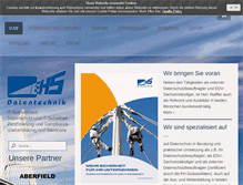 Tablet Screenshot of ehs-datentechnik.de